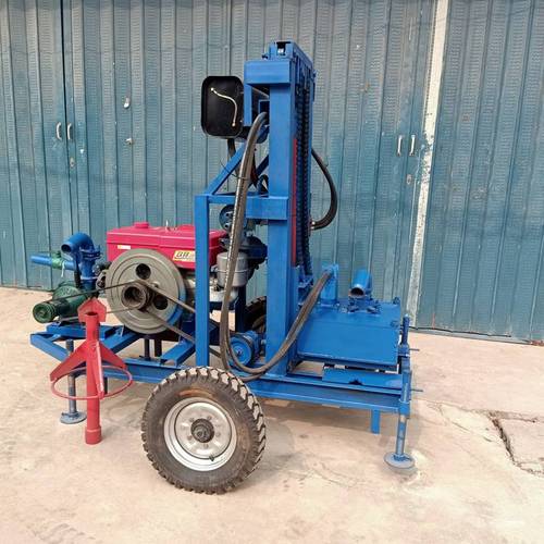 小型電動打井機(jī)應(yīng)用于家庭打井,工廠打井,取生活用水,農(nóng)田灌溉水井